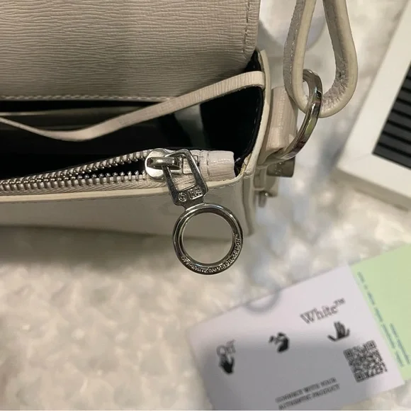 Off-White Binder Mini Flap Crossbody Bag - Picture 9 of 12